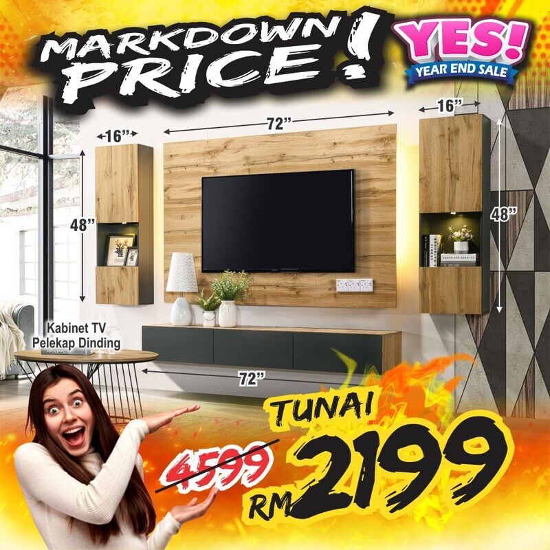 Wall-Mounted TV Cabinet Wall-Mounted TV Cabinet