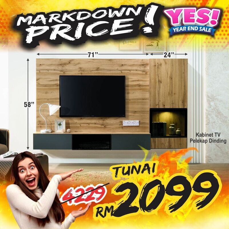 Wall-Mounted TV Cabinet Wall-Mounted TV Cabinet