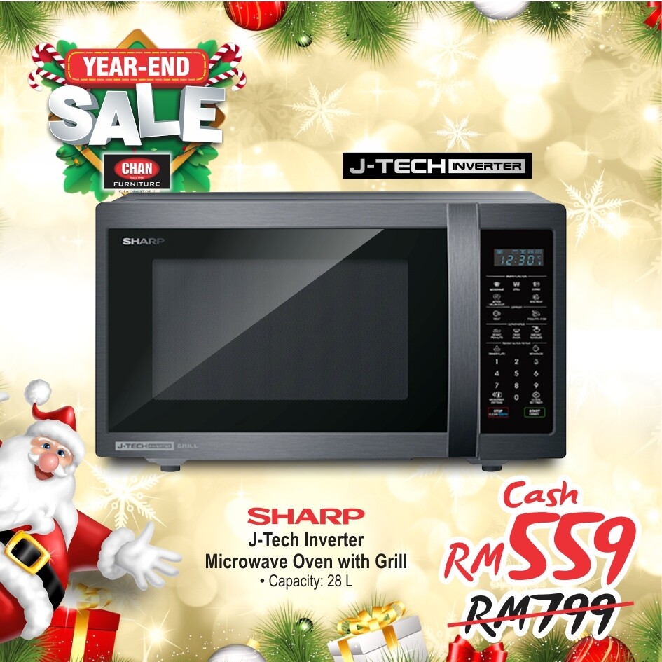 SHARP | 28L Microwave Oven With Grill