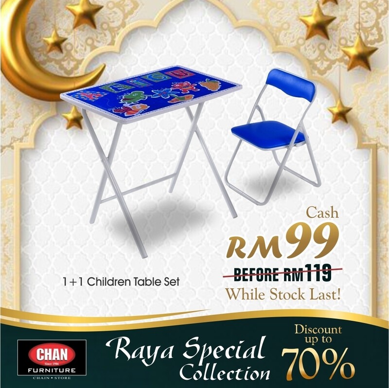 Children Foldable Study Table & Chair Children Foldable Study Table & Chair