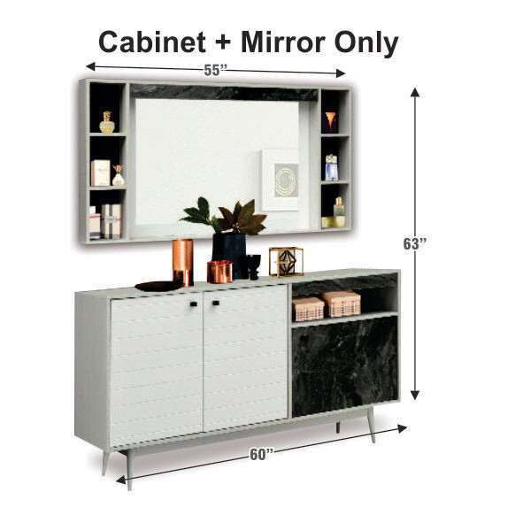 Cabinet + Mirror