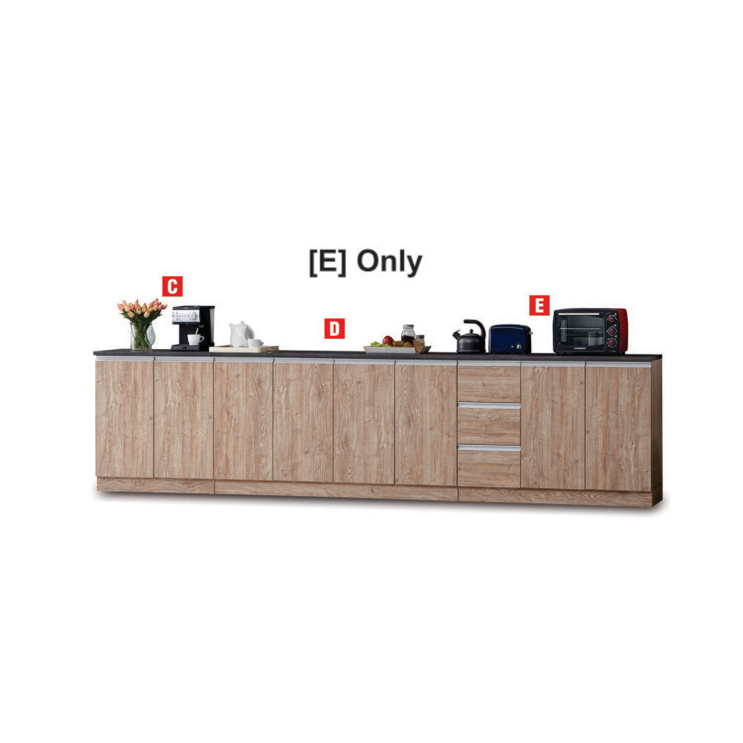 Build-in Kitchen Cabinet (E ONLY)