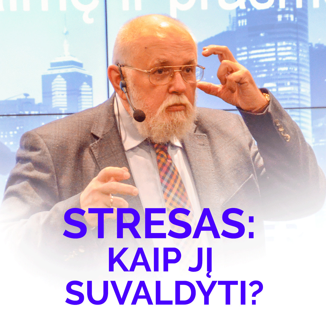 Video - E. Laurinaitis - Stresas: kaip jį suvaldyti? Video - E. Laurinaitis - Stresas: kaip jį suvaldyti?