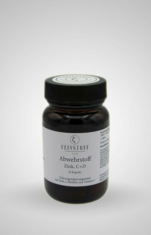 Abwehrstoff Zink, C+D | 30 Kapseln