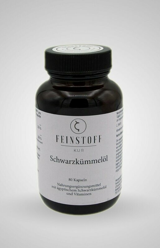 Schwarzkümmelöl | 80 Kapseln