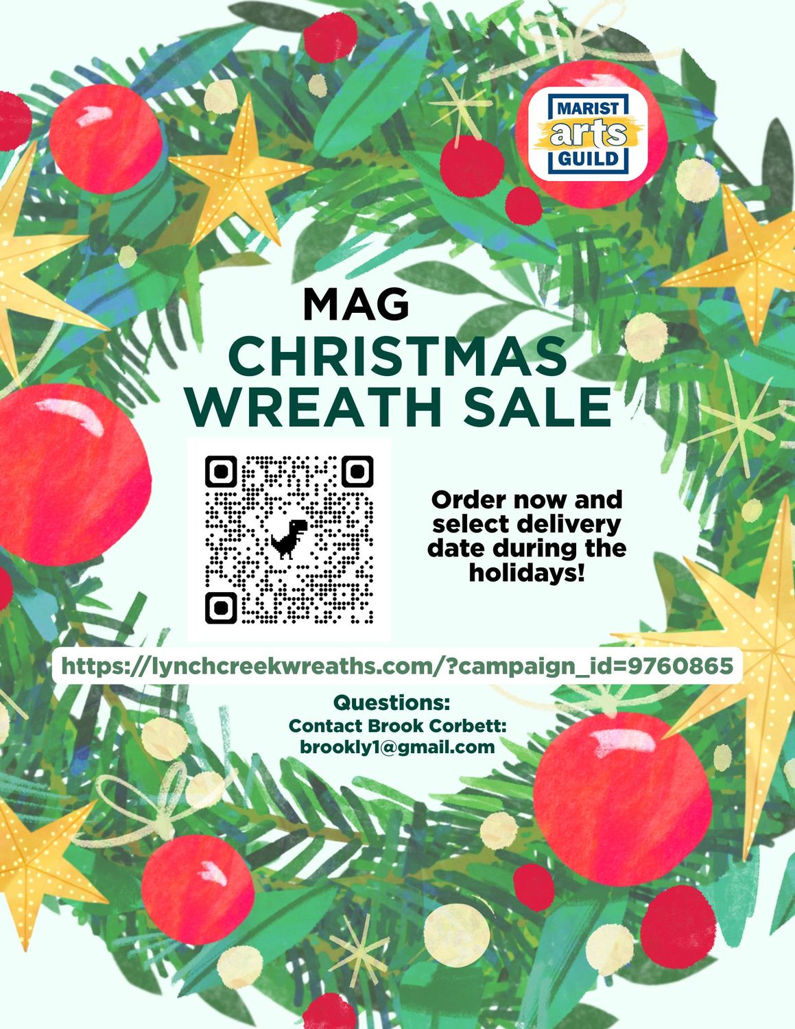 MAG Wreath Fundraiser