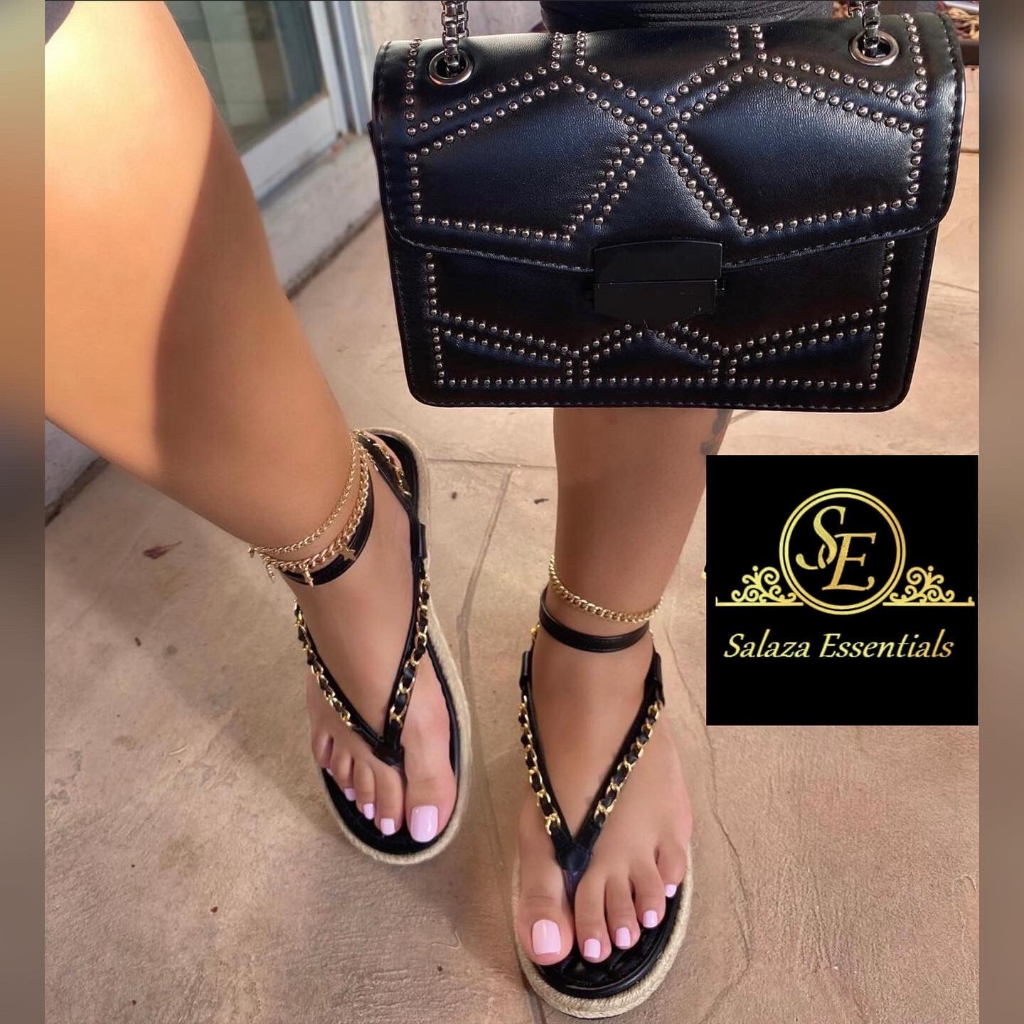 Chain Slay Sandals