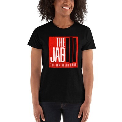 The JAB Red Logo. Women's Short Sleeve T-shirt. 3 Colors.