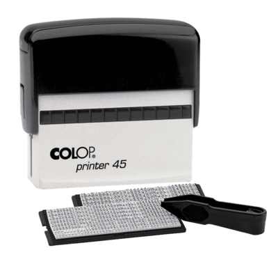 Штамп самонаборный Colop Printer 45 Set-F РУС с рамкой