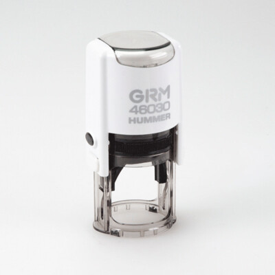 Печать врача GRM 46030 Hummer ABS, 28 мм, белый