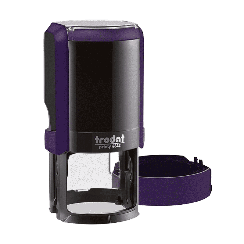 Печать автоматическая Trodat 4642 P4 NEW, 42 мм (фиолетовый)