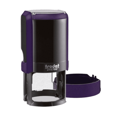 Печать автоматическая Trodat 4642 P4 NEW, 42 мм (фиолетовый)
