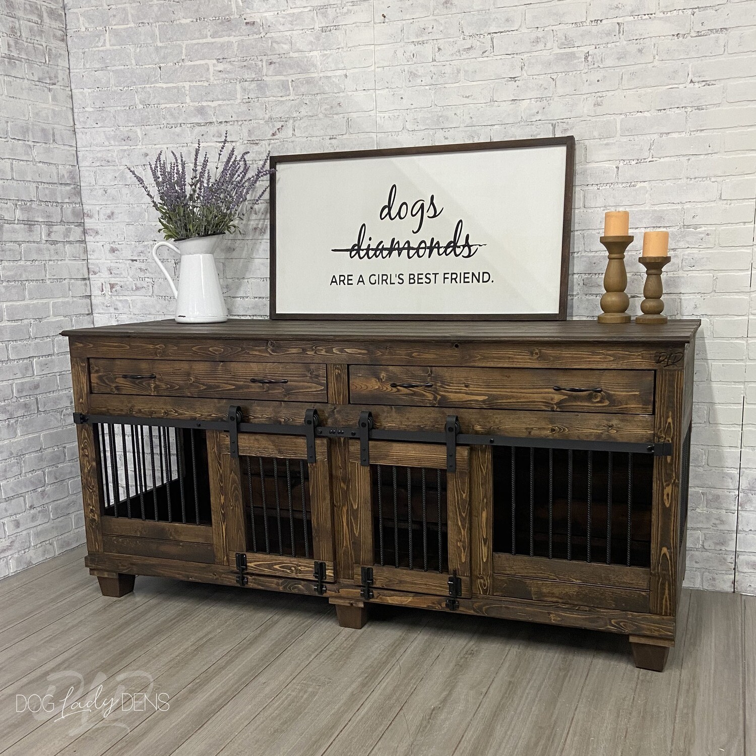 Double Den w/Storage Drawers Double Den w/Storage Drawers