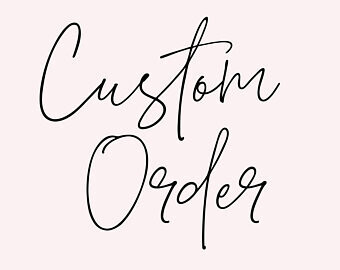 Custom Order - Tyler Pearce
