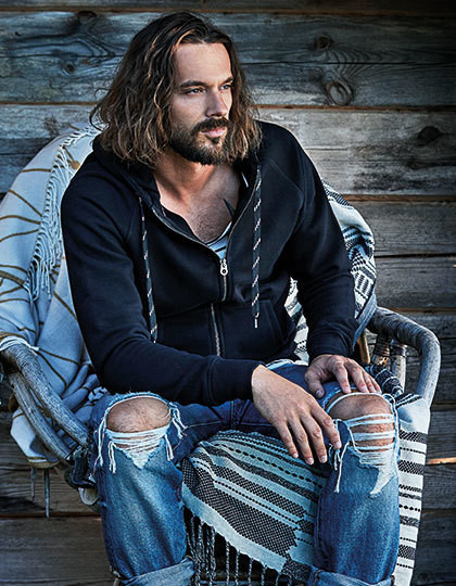 Männer Fashion Full Zip Hoodie