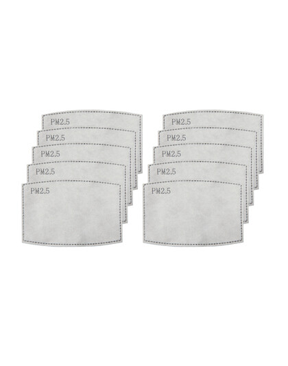 Activated Carbon Mask Filter (Pack of 10)