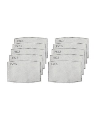 Activated Carbon Mask Filter (Pack of 10)
