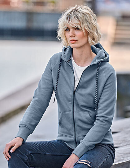 Damen Fashion Full Zip Hoodie