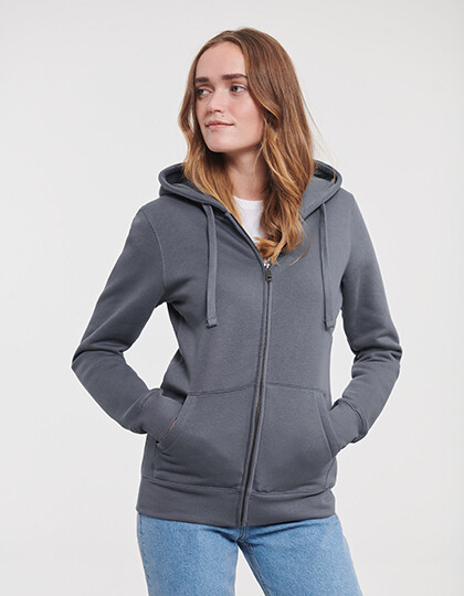 Frauen Authentic Zipped Hood JacketClassic Shirt