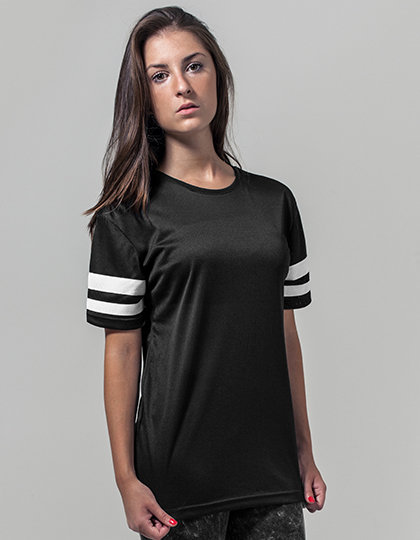 Damen Shirt Ladies` Mesh Stripe