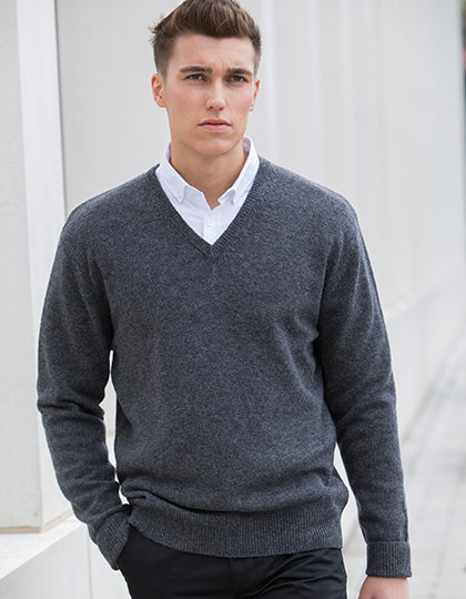 Herren Pullover; Zoom Lambswool V-Neck Jumper Herren Pullover; Zoom Lambswool V-Neck Jumper