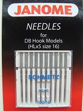 Size 16/100 Needles - Janome Straight Stitch Only Models