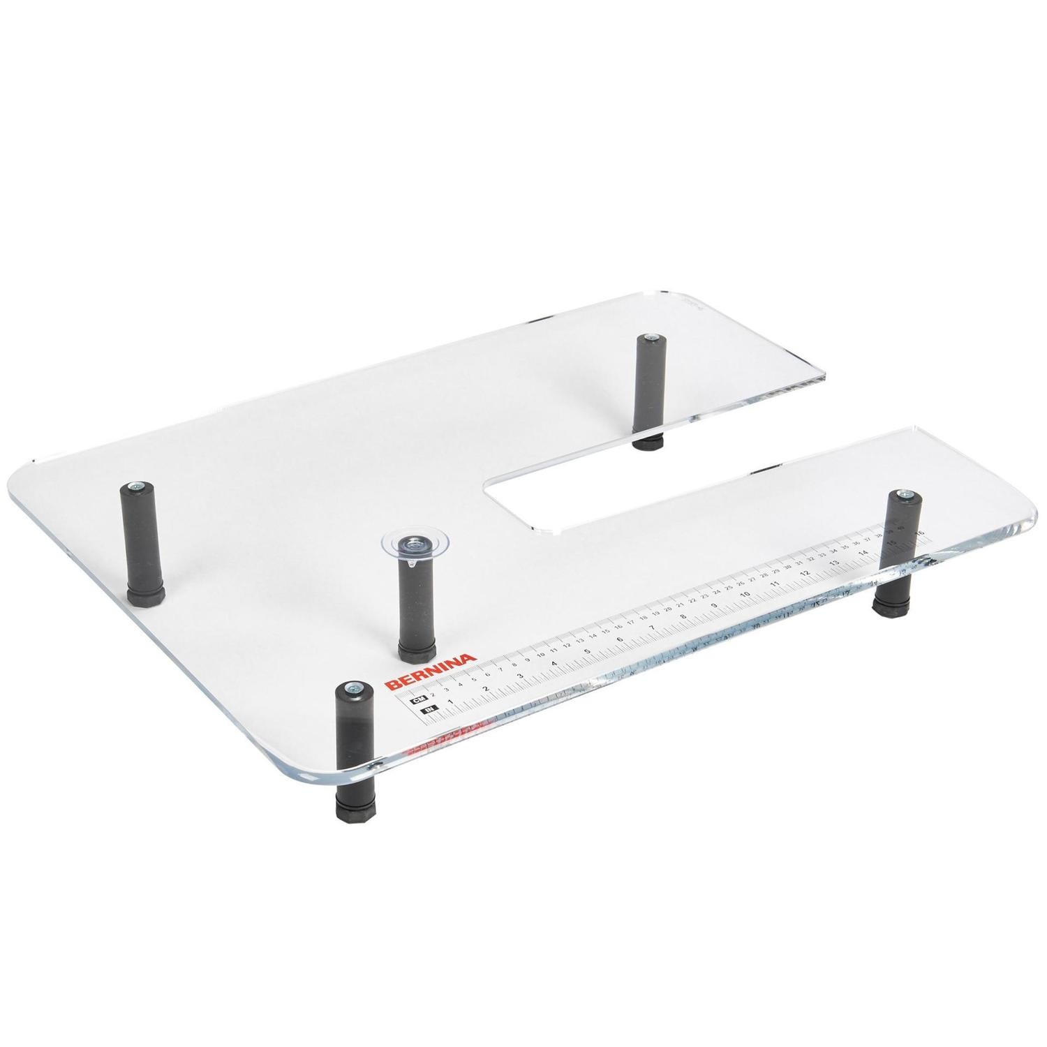 Plexiglass Extension Table for Quilting - Category B4 / B5 / C3 Only- Bernina