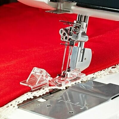 Join and Fold Edging Coverstitch Foot - Pfaff Coverlock