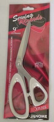 9"(22mm) Sidebent Dressmaking Scissors - Janome