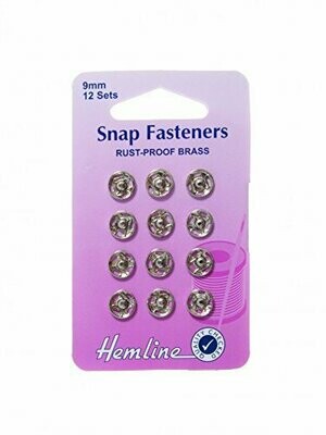 Snap Fastners (Poppers) 9 mm - Hemline