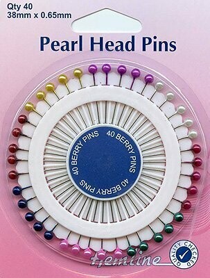 Pearl Head Pin - Hemline