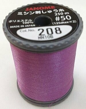 Purple 208 - Janome Embroidery