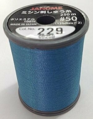 Powder Blue 229 - Janome Embroidery