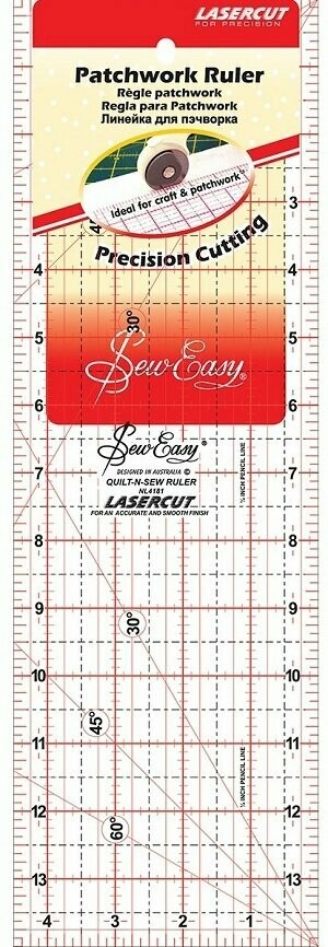Patchwork Ruler 14" x 4" - Sew Easy