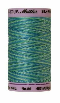 457m Variegated Silk Finish Cotton - N0 50 - Art 9085- Choose colour