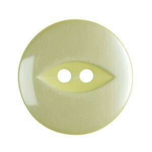 Yellow Fish Eye Button - Choose size