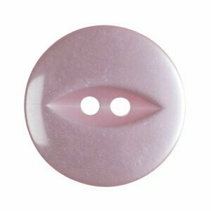 Baby Pink Fish Eye Button - Choose size