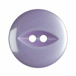 Lilac Fish Eye Button - Choose size