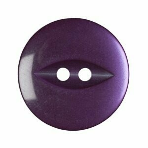 Purple Fish Eye Button - Choose size