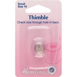 Thimble Small Size 16 - Hemline
