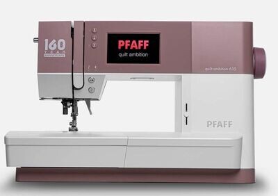 Quilt Ambition 635 Limited Edition - 160th Anniversay Model - Pfaff