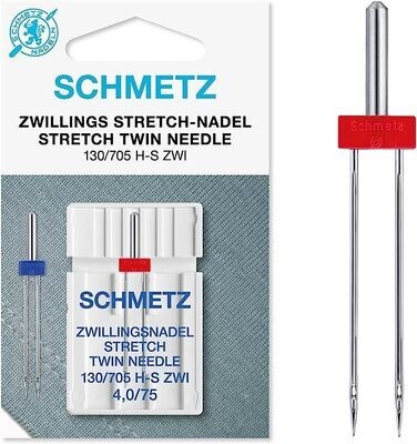 Twin Needle Stretch - Schmetz - Choose size