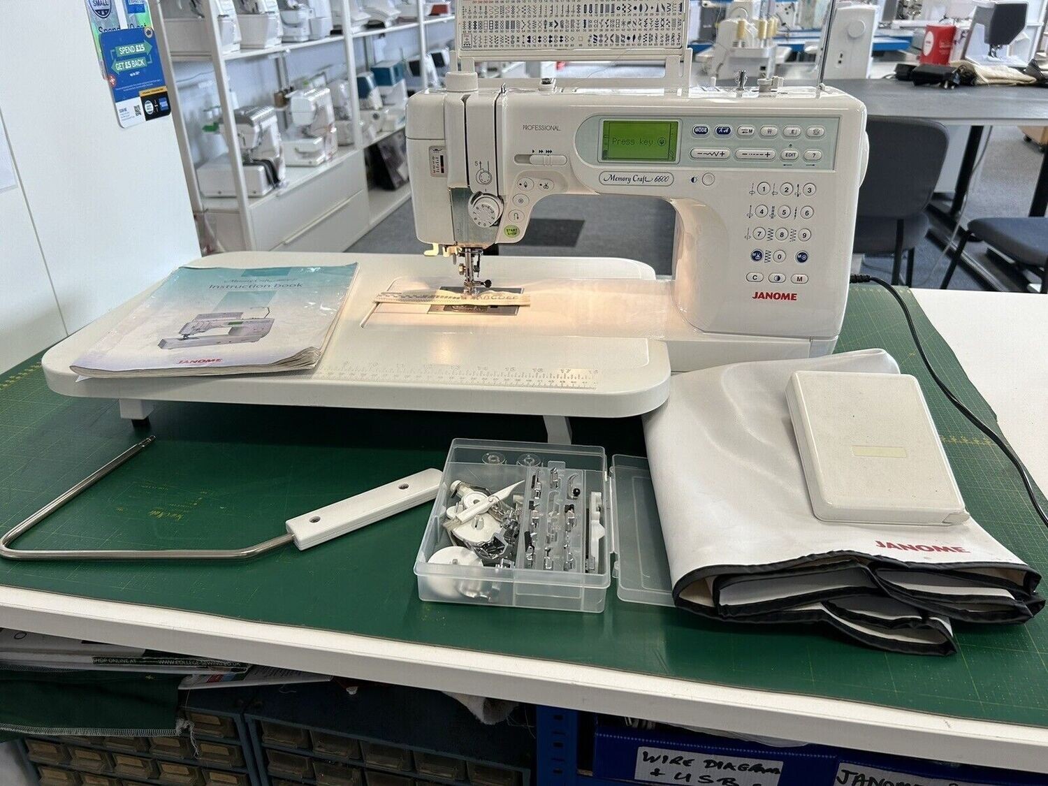 Janome memory craft 6600 deals