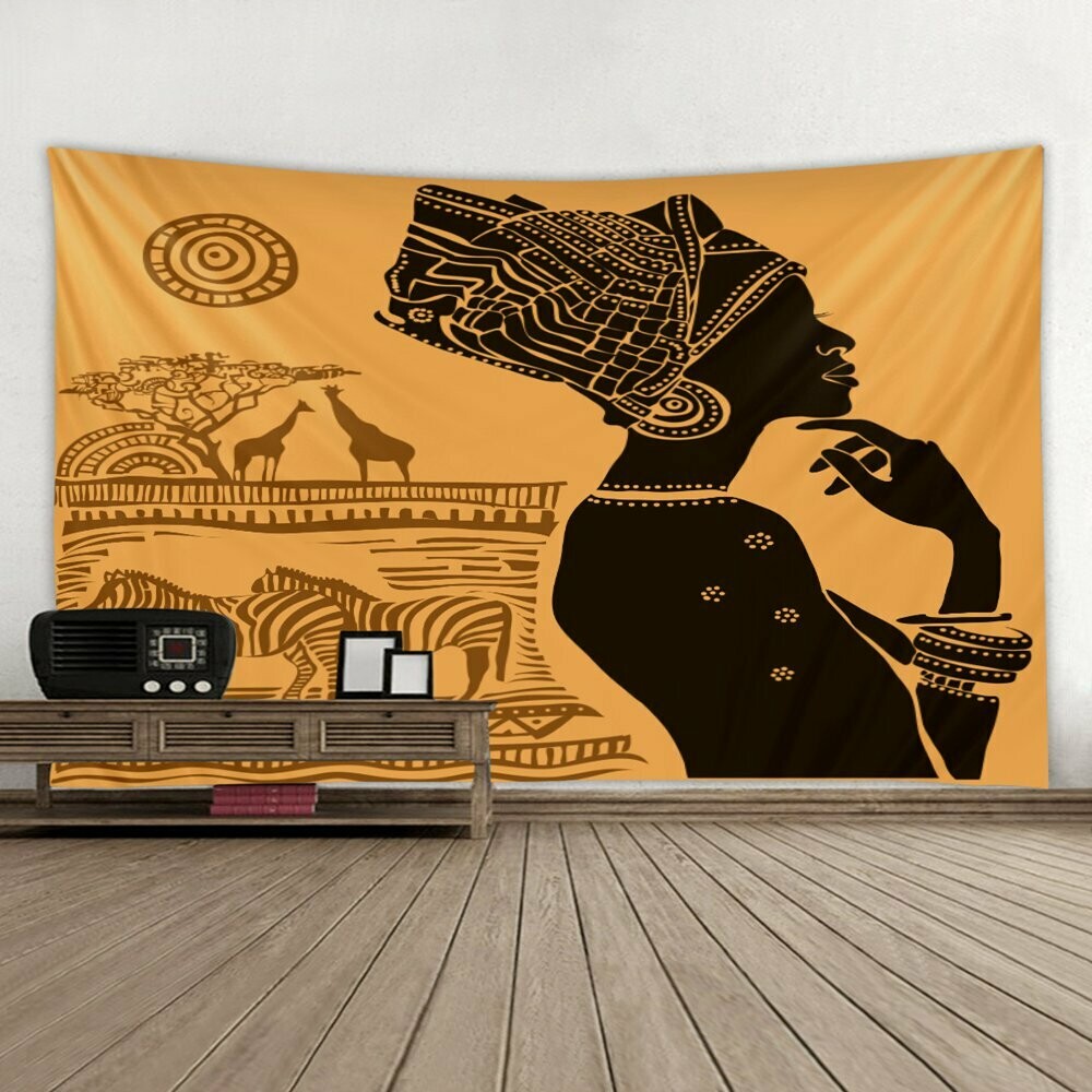 Afrocentric Wall Tapestry (Design #34)