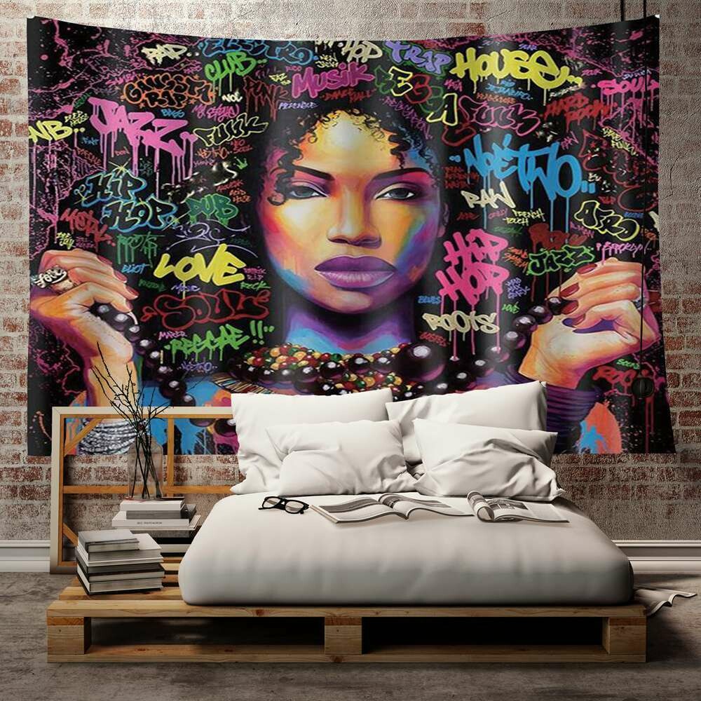 Afrocentric Wall Tapestry (Design #14)