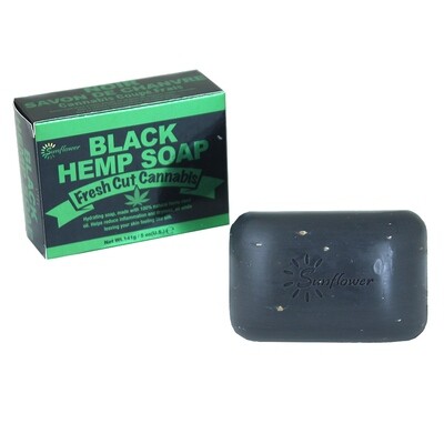 Fresh Cannabis Black Hemp Soap