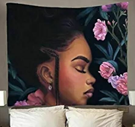 Flower Bombshell Tapestry
