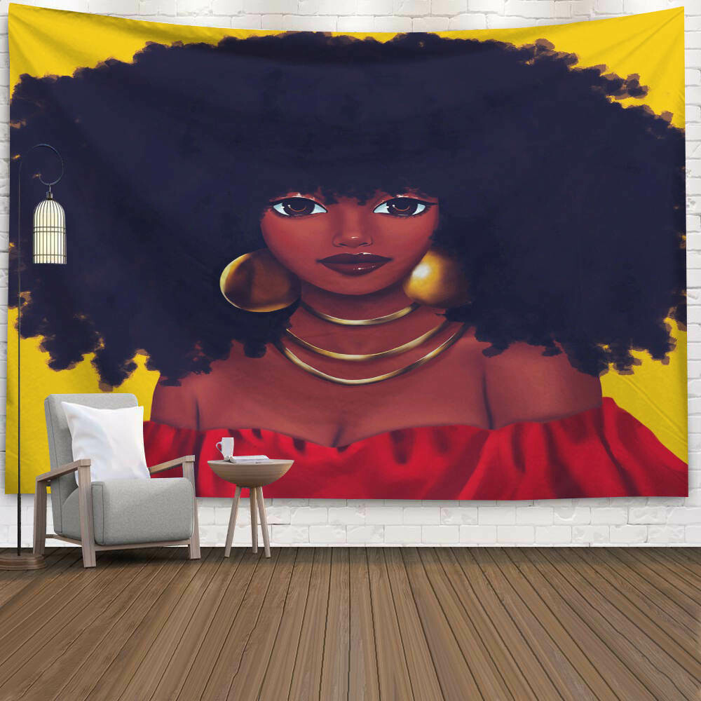 Afrocentric Wall Tapestry (Design #35)