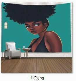 Afrocentric Wall Tapestry (Design #40)