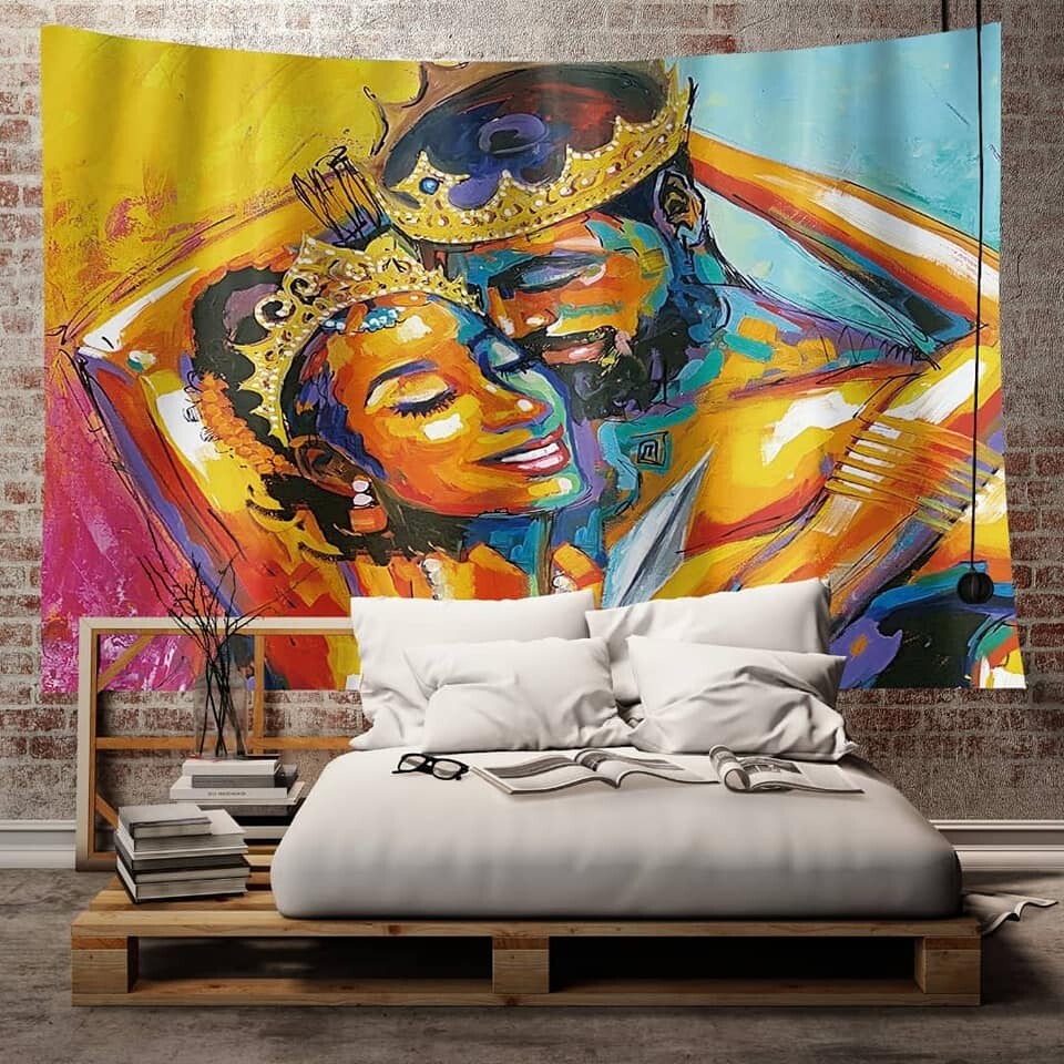 Afrocentric Wall Tapestry (Design #43)
